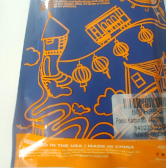 Poetic Black Apple IPhone & IPad Phone Case - Picture 3 of 9